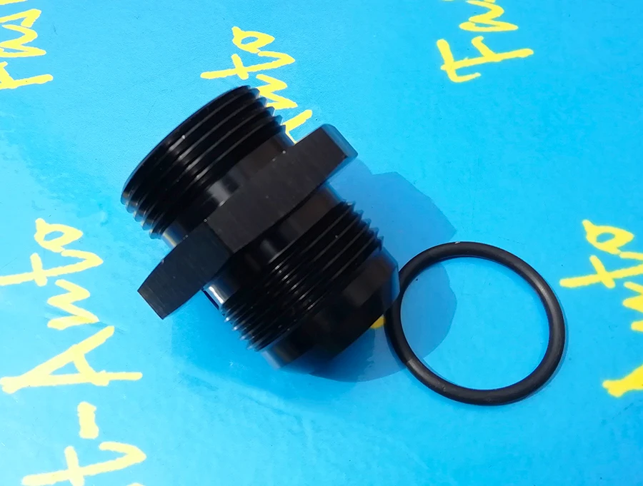 Male 12AN ( AN12 AN 12) to ORB an12 male Adapter With O-Ring fitting