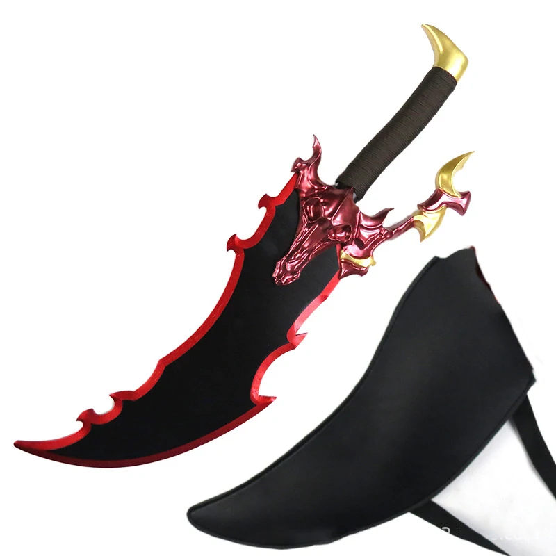 Figurka anime Cacar Fang Knight Killer, 65 cm, bambusowy obwód, ABS, rekwizyty do cosplayu, dekoracja na biurko, ozdoby, prezent urodzinowy, zabawka