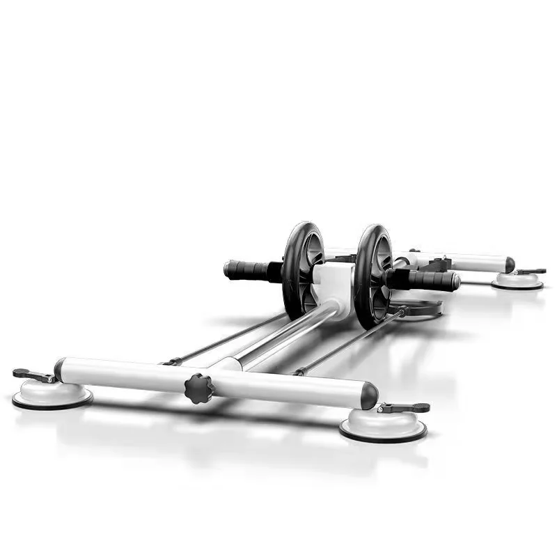 

Multifunctional Abdominal Roller Combo with Push Up Bar, Gripper and Jump Rope