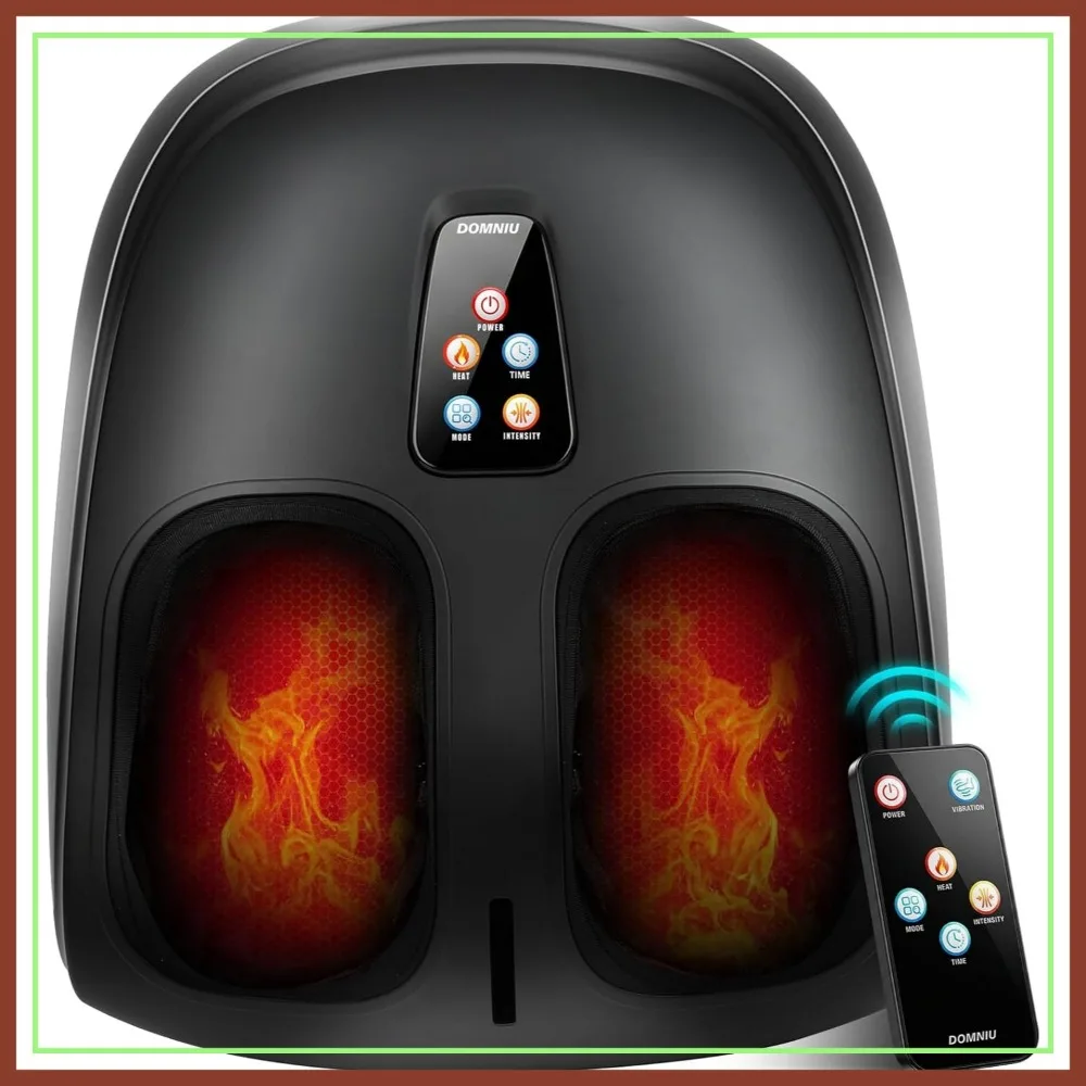 

Shiatsu Foot Massager with Heat, Deep Kneeling for Plantar Fasciitis & Neuropathy Relief, Fits Up to Size 13