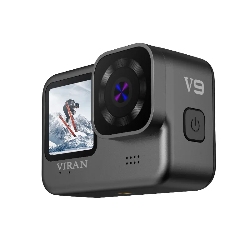 

Action Camera V9 HD 4k 60 Fps 1/2Inch Screen WIFI Remote View Machine Outdoor Cycling And Diving Mini Camera DV IP68 48 Million