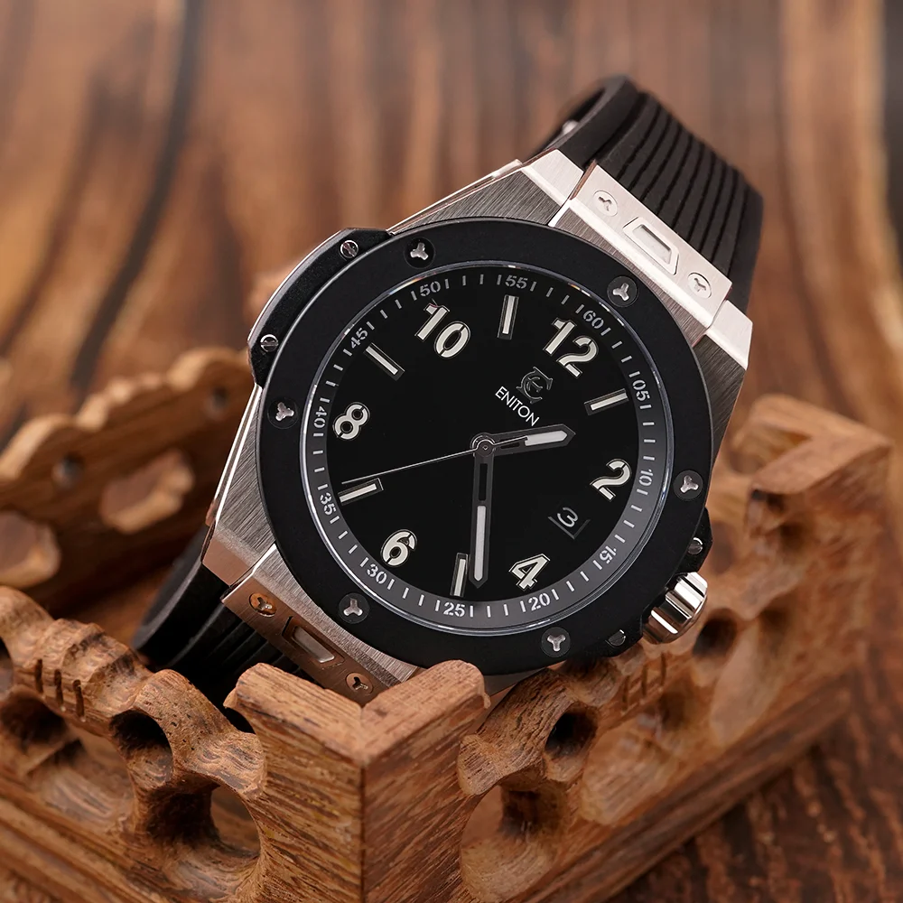 ENITON new 42mm luxury business sports automatic movement NH35 Japanese movement waterproof high-quality reloj hombre