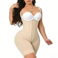 Fajas Colombianas High Compression Slimming Bodysuit with Bones Waist Trainer Shapewear Post Surgery Butt Lifter Body Shaper - Image 4