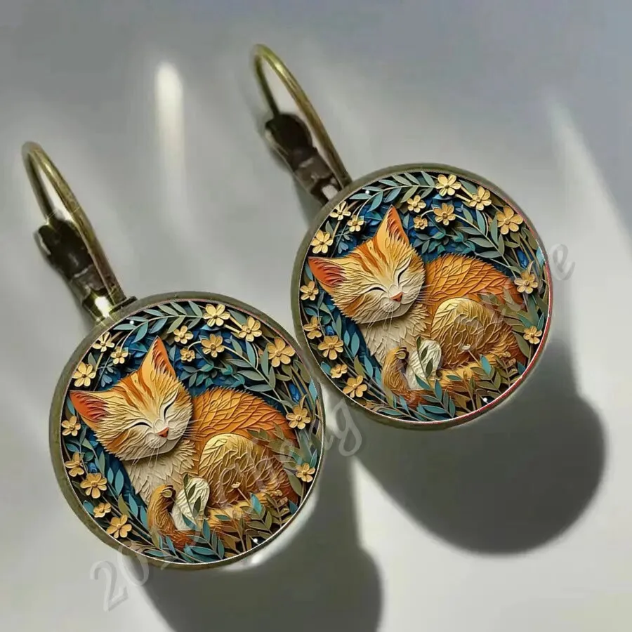 2026 Cartoon Cat Ea… - image