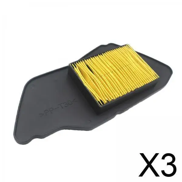 

Automotive Motorcycle Air Filter Yellow Black Intake Accessory Durable Performance for Yamaha Zuma 125 YW125 BWS125 X-OVER125