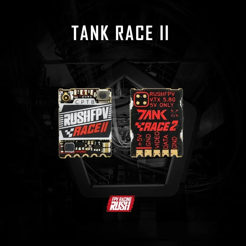 

RUSHFPV RUSH TANK RACE 2 RACE II 5,8G 48 каналов 200 мВт FPV VTX