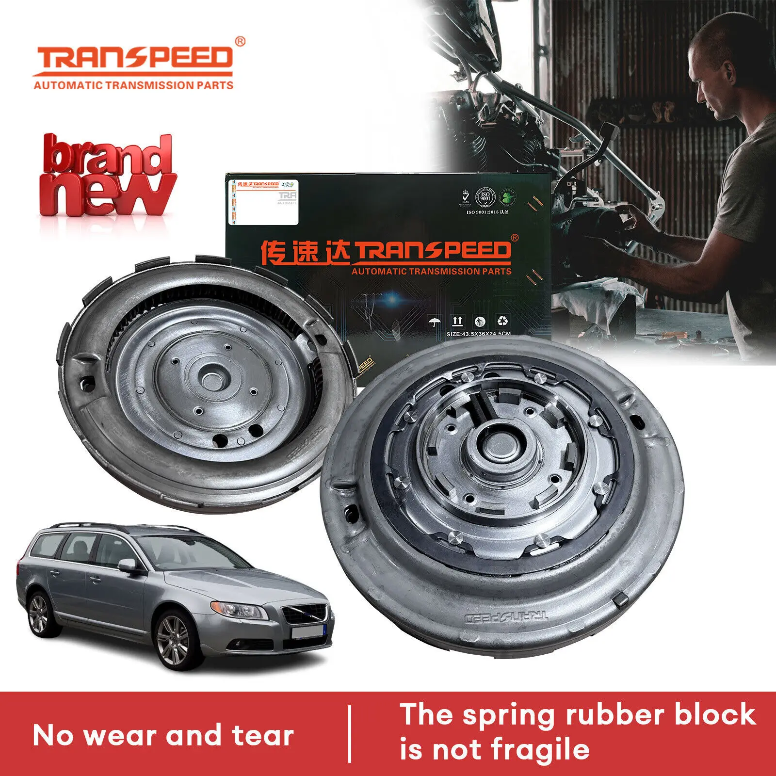 

TRANSPEED Brand NEW MPS6 6DCT450 Transmission Shock Absorber Plate Gearbox Disc Damping Plate Ford Focus Volvo Dodge Chrysler