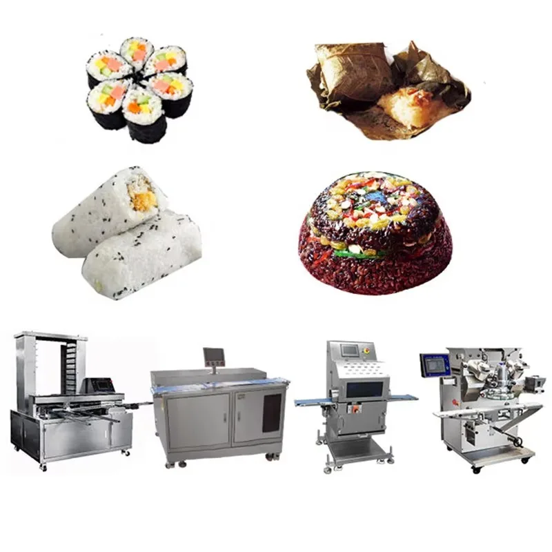 easy operation sushi roll machine automatic shell sushi rice ball machine production line Customized