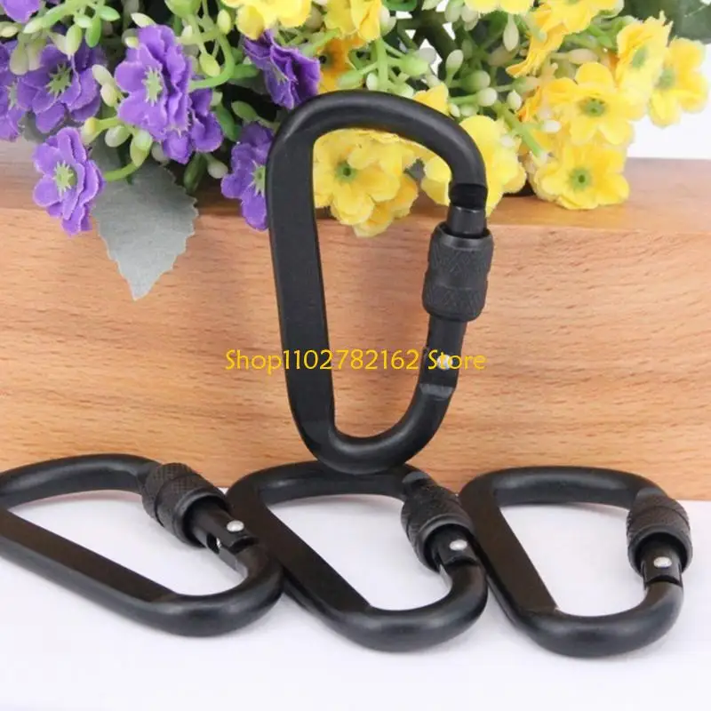 547B High Load Bearing Carabiner Clip Hook for Strollers, Tools,Helmets,Water Bottles