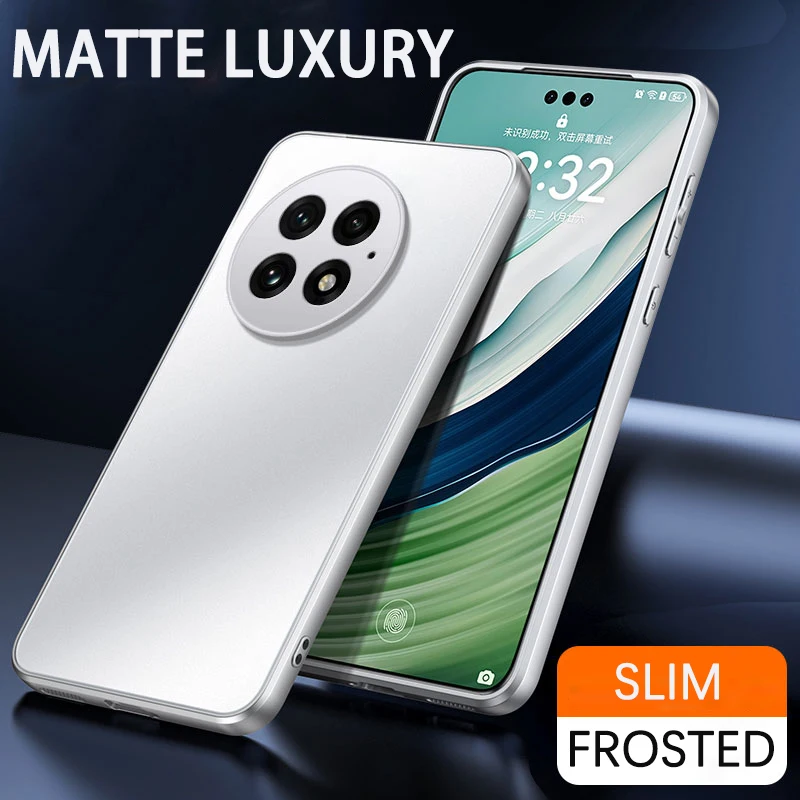 Airbag Super Protection Hard Acryl AG Matte Back Cover für Oneplus 15 13 13S 13R 12 12R 11 11R Frosted Phone Case
