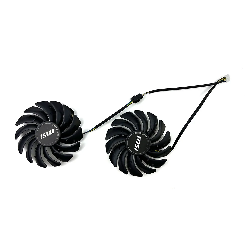 MSI Cooling Fan 4PIN 87MM DC 12V 0.4A RX5600 RX5700 GPU For MSI RADEON RX 5600 5700 XT MECH OC Graphics Video Card PLD09210S12HH