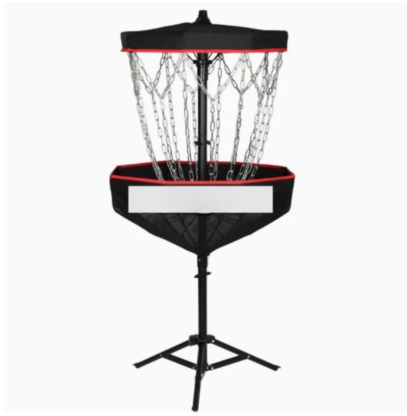 Portable Golf Disc Basket Target Foldable Practice Trainer for Outdoor Backyard Beach Games -011