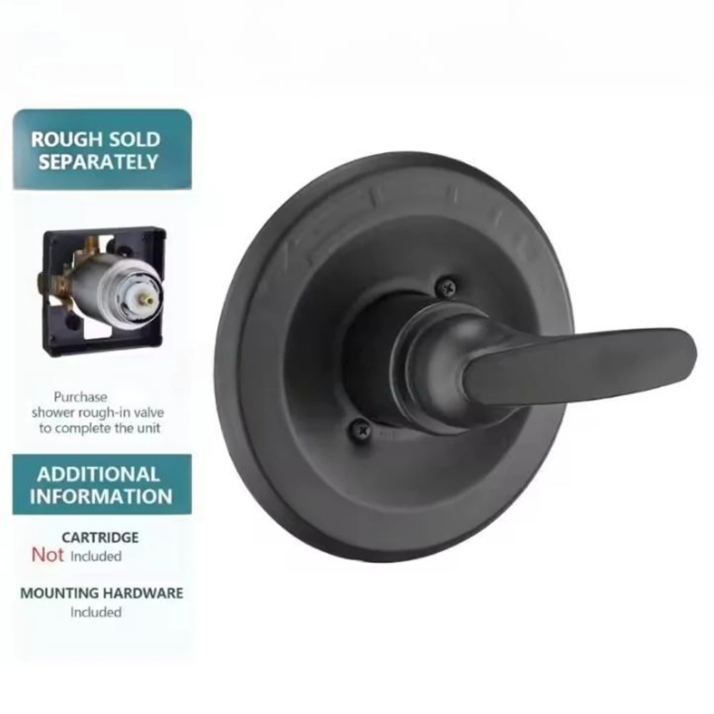 For 13 Series Single-Function Shower Valve Kit - Bathroom Shower Faucet Trim Replacement Set