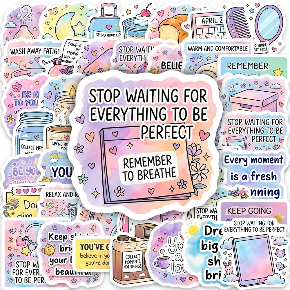 10/30/50PCS Cartoon Inspiration Laboratory Stickers Book DIY Skateboard Toys Guitar Luggage Suitcase Decoration Graffiti Sticker