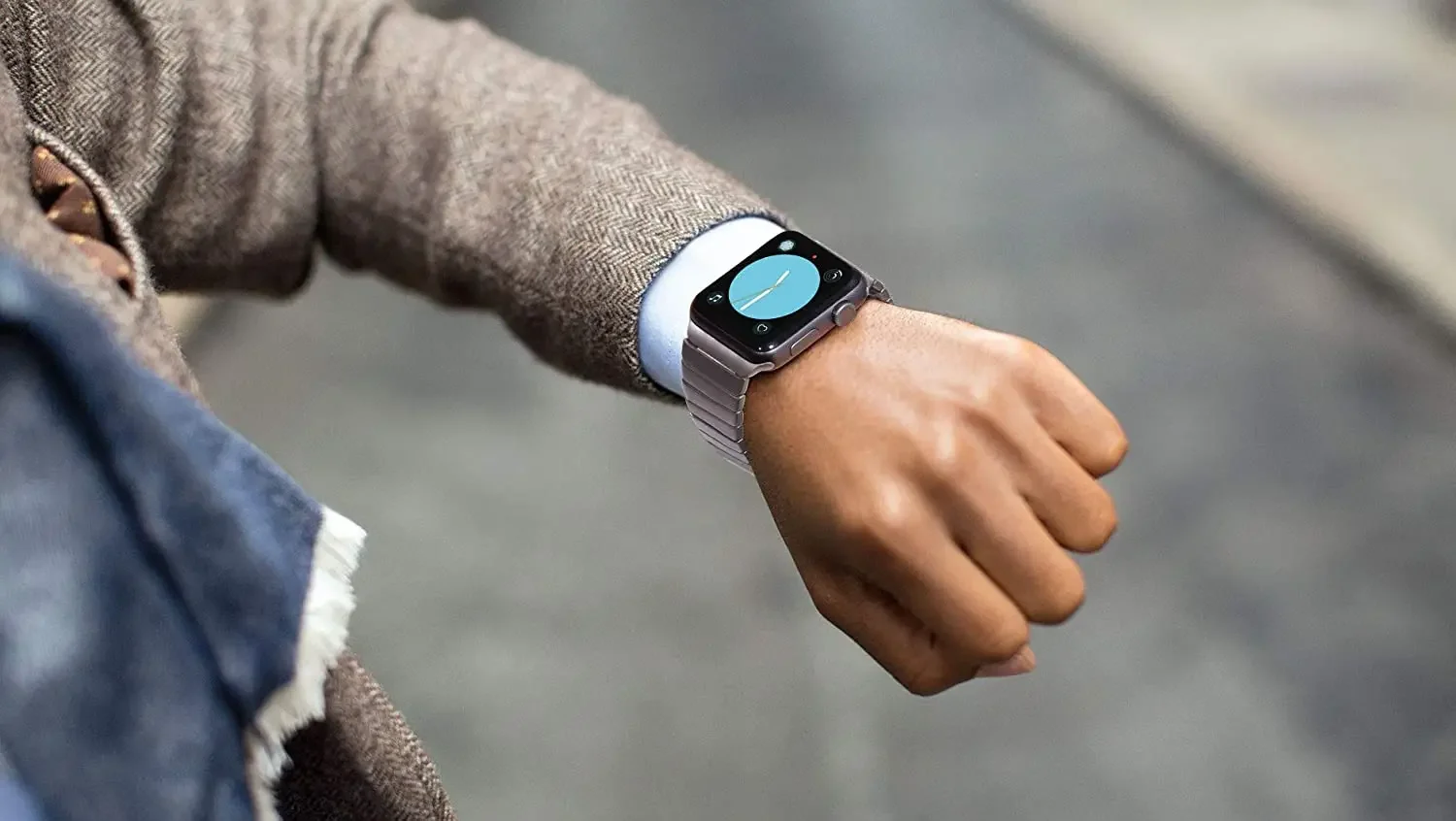 Link Pulseira Pulseira para Apple Watch, Faixa de Aço Inoxidável, 49mm, 45mm, 44mm, 41mm, 40mm, Série Ultra 9, 8, 7, 6, 5, 4, SE, iWatch 3, 42mm