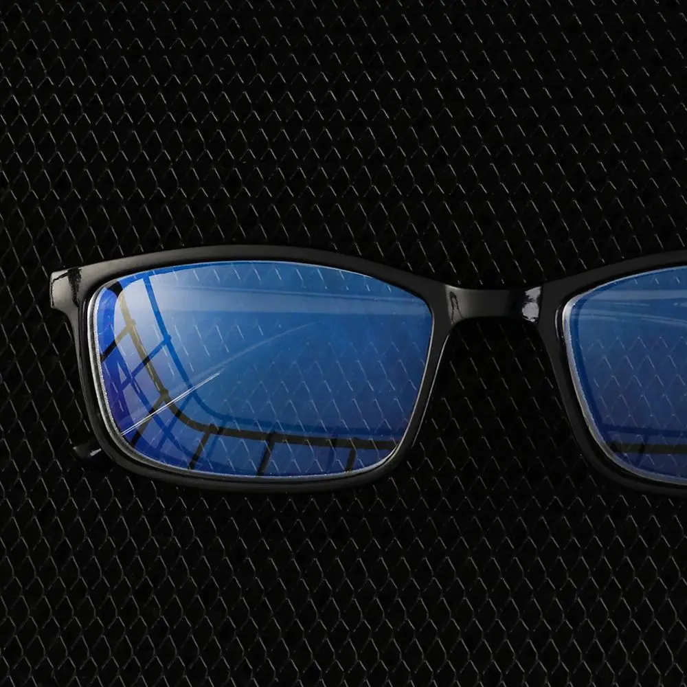 Neue Mode Business -1,00 ~ -4,0 Dioptrien Lesebrille Ultra Licht Harz Blau Film Myopie Gläser Brillen