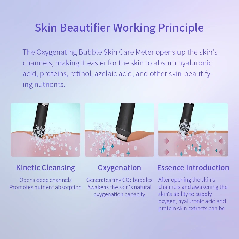 3 in 1 CO2 Nano-bubbles technology Oxy Facial Machine Face Lifrting Skin Rejuvenation Skin Tightening Spa Salon Use