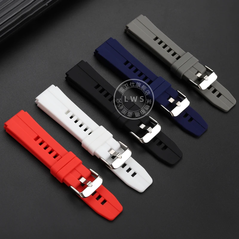 Ремешок силиконовый для смарт-часов Huawei GT4 Женский, мягкий спортивный сменный водонепроницаемый браслет для женщин, 41 мм, 18 мм