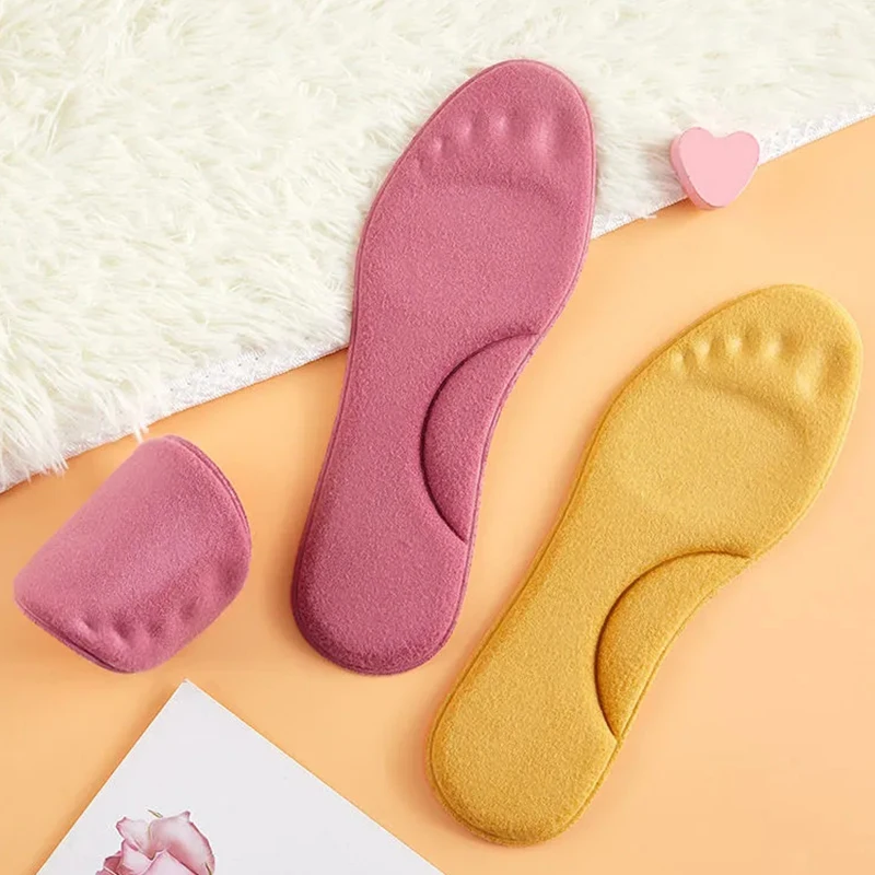 Self Heating Insoles Thermostatic Thermal Insole Winter Warm Men Women Memory Foam Arch Support Thickening Shoe Pad Heated Pads