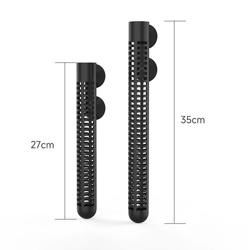 Funda para varilla calefactora de acuario con ventosas – Protector de calentador sumergible para pecera
