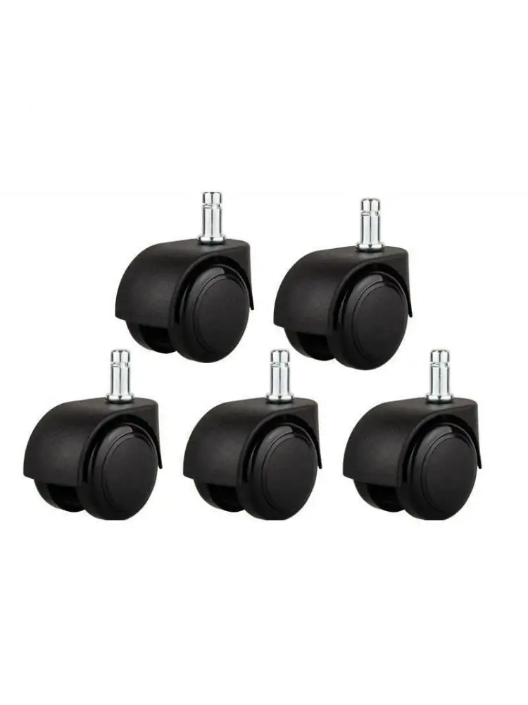 

(5 Packs) 2 Inch Screw Rod M10*22mm Home Wheel / Office Chair Computer Chair Pulley Swivel Chair Wheel Caster Accessories