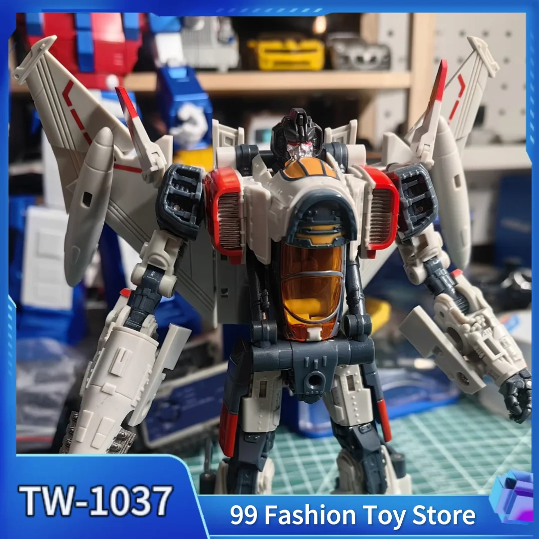 

In Stock Transformation BAIWEI TW1037 TW-1037 Blitzwing KO SS65 Action Figure Boy Collection Gift 17cm