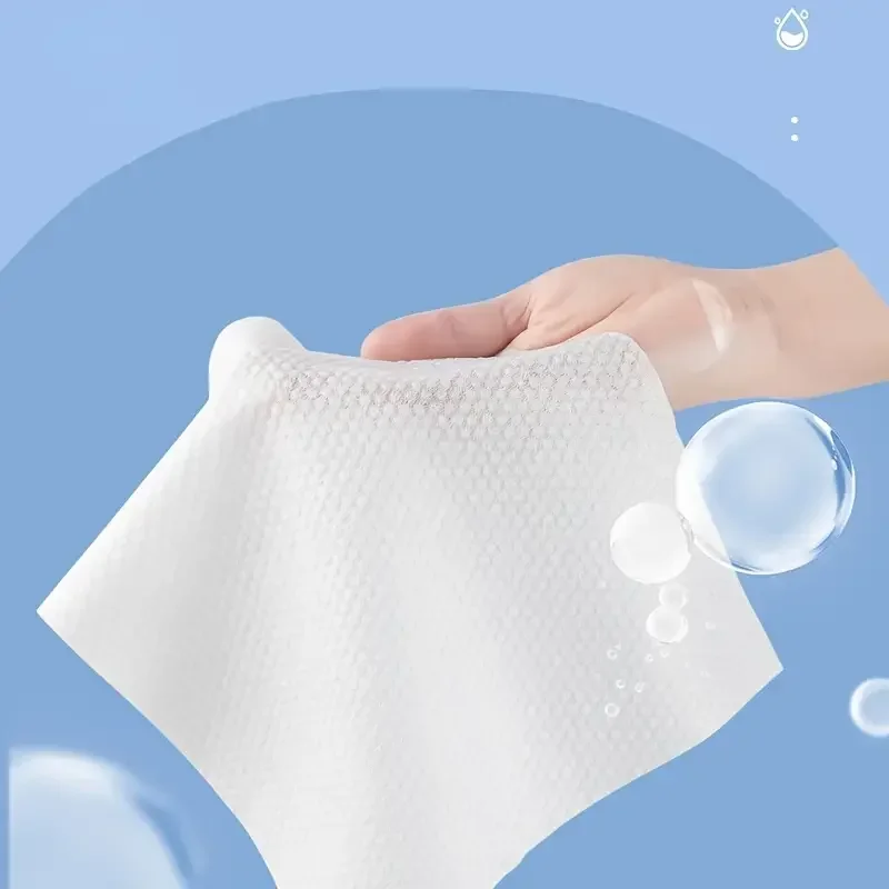 Disposable washcloth Thick Face Towel Make Up Soft Removing Wipes Dry Cleanser Towelettes For Skin Care 100 Counts