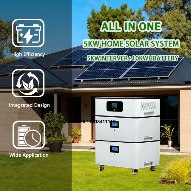 5kW High Quality Off Grid Solar System with MPPT Inverter and Battery Backup