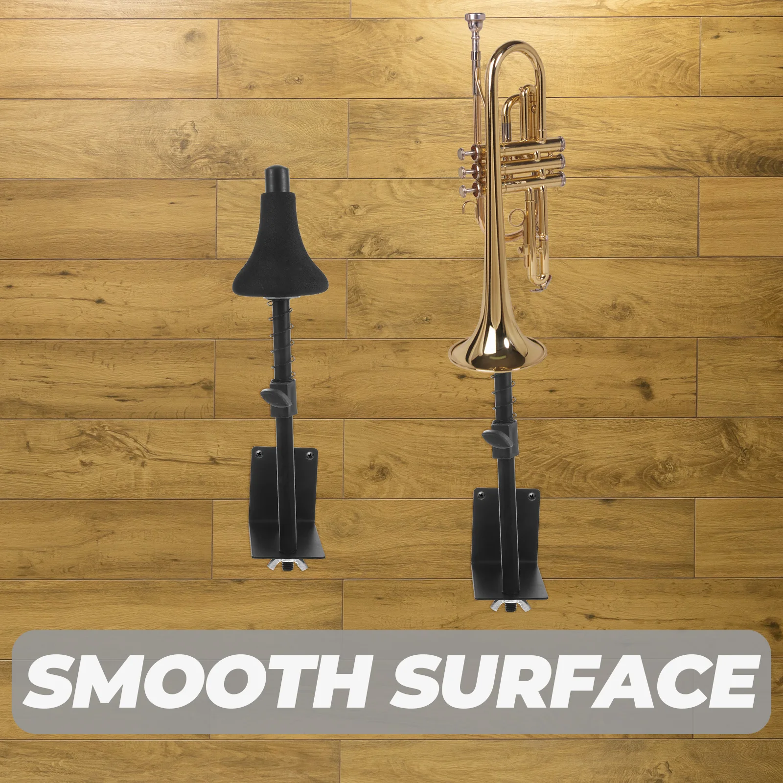

Wall-Mounted Trumpet Hanger Wind Instrument Holder Easy Installation Sturdy Non-Damaging Display Stand Hook For