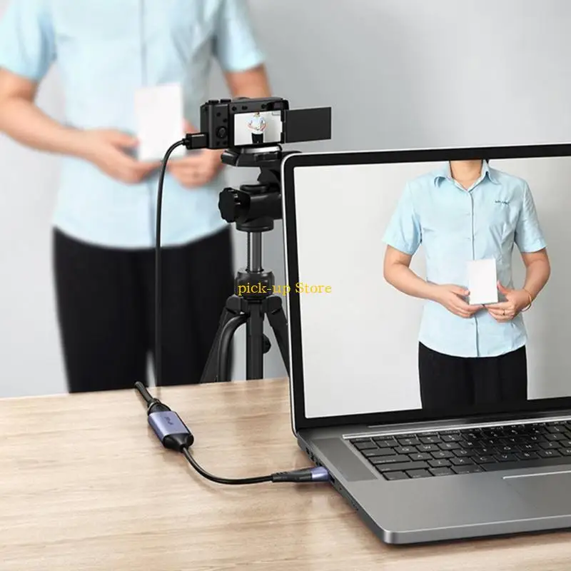 Q5WA 1080p Video -Kabel mit USB 2.0 Typ -C -Adapter für die professionelle Aufzeichnung