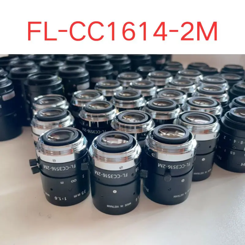 

used FL-CC1614-2M industrial lens test OK Fast shipping