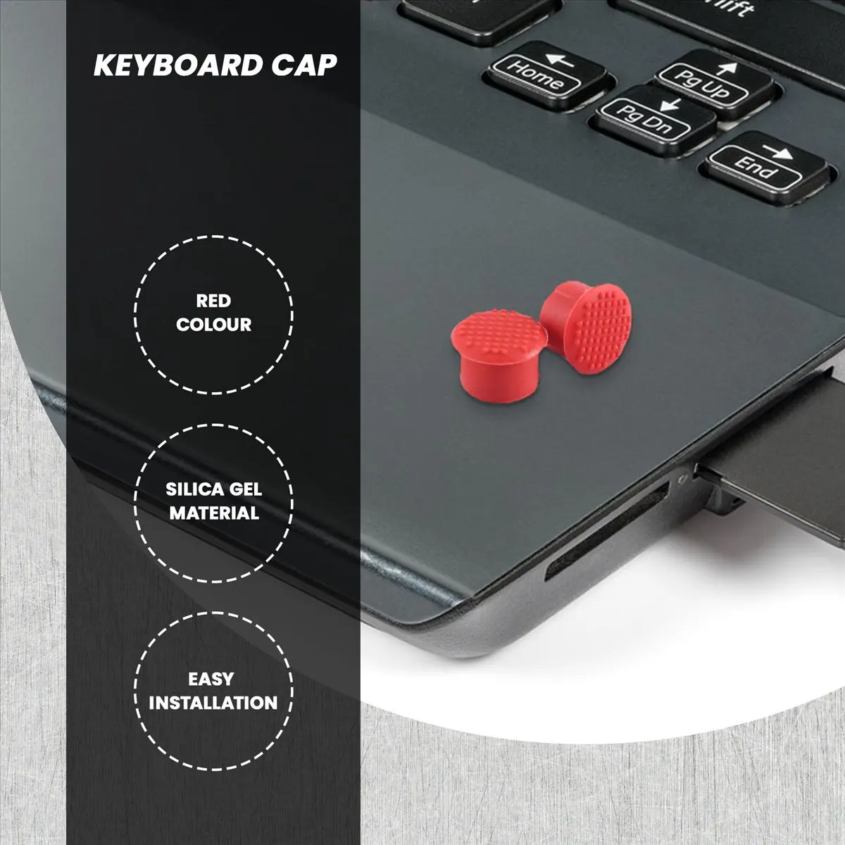 AA80 (Big Hole) 3x Laptop TrackPoint Red Cap Collection for /