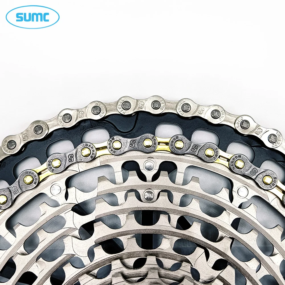 SUMC 6 7 8 Speed Bicycle Chain 116L S82 S8L MTB Road Bike 8S Original MissingLinks Mountain Bike Chains Parts for Shimano SRAM