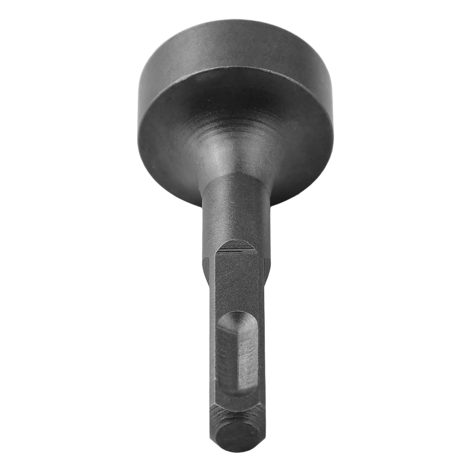 Ground Rod Hammering Tool Metal Driver Ground Rod Driver Hexagonal Handle Compatible Round Handle Compatible For Hammering Bolts