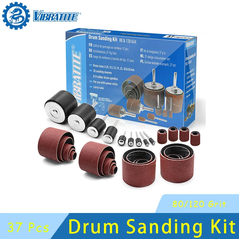 37-pcs-drum-sanding-kit-rubber-spindle-sanding-drum-sander-tool-kit-set-assorted-80-120-grit-for-sanding-holes-contouring-edges