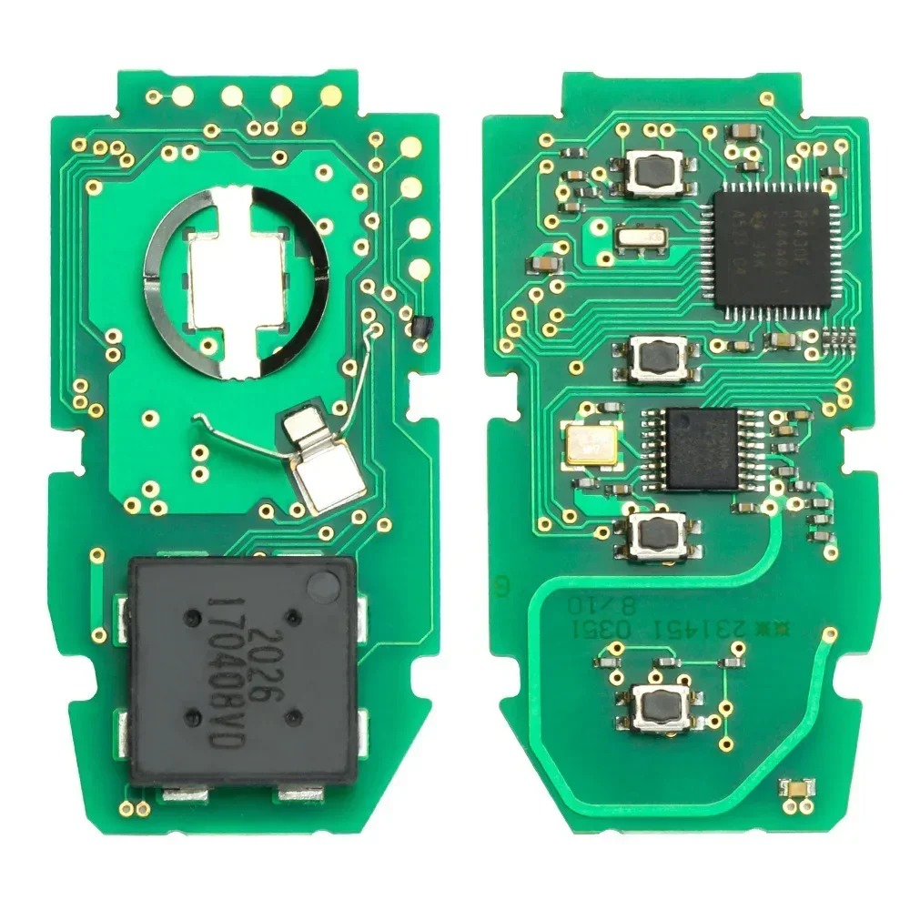 BB Key for Toyota RAV4 2019 2020 2021 312/314MHz P4=AA 8A Chip FCC ID:HYQ14FBC P/N:8990H-0R030 0351 with Logo Smart Remote Key