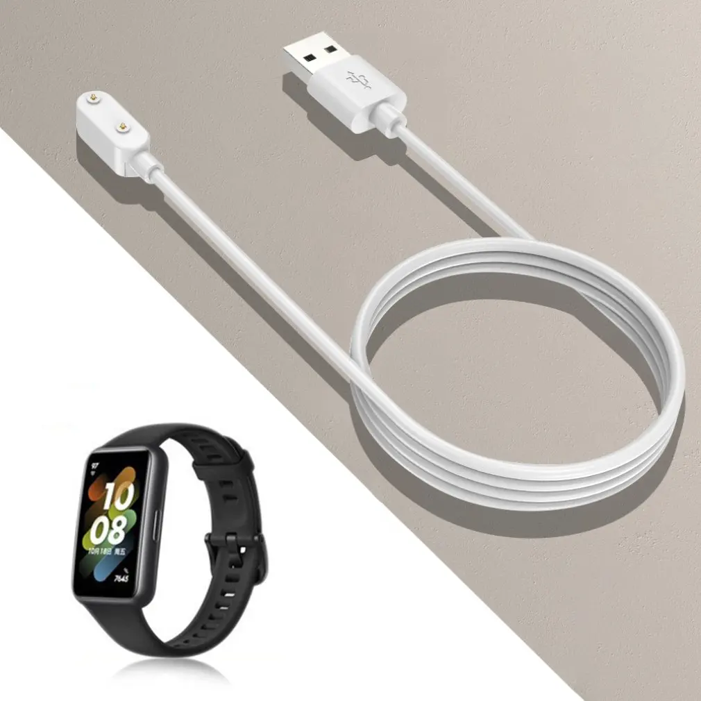 USB Charging Cable 100cm Watch Charger Adapter Replacement Wrist Watch Charging Cable Accessories for Huawei Band 8 Smart Band