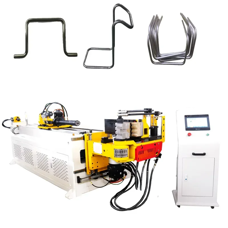 High Performance Hydraulic 38mm 25mm Copper Stainless Steel Mandrel Round CNC Pipe and Tube Bender Machine