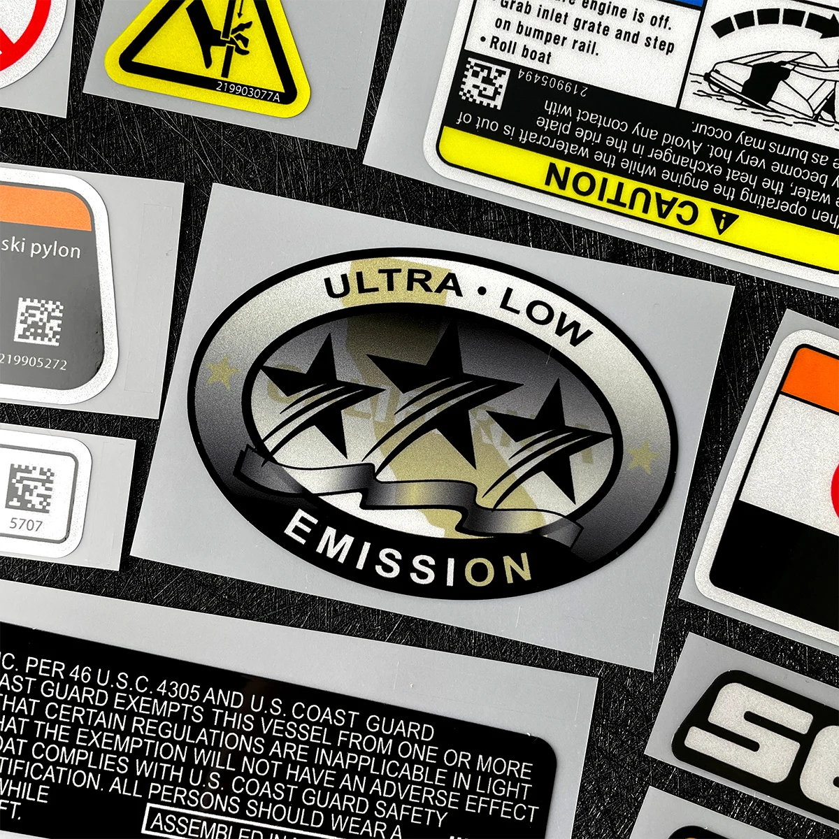 Naklejka ostrzegawcza BRP Sea-doo Spark-300 Seadoo Spark 300 Jet Ski, odblaskowa, wodoodporna naklejka, akcesoria