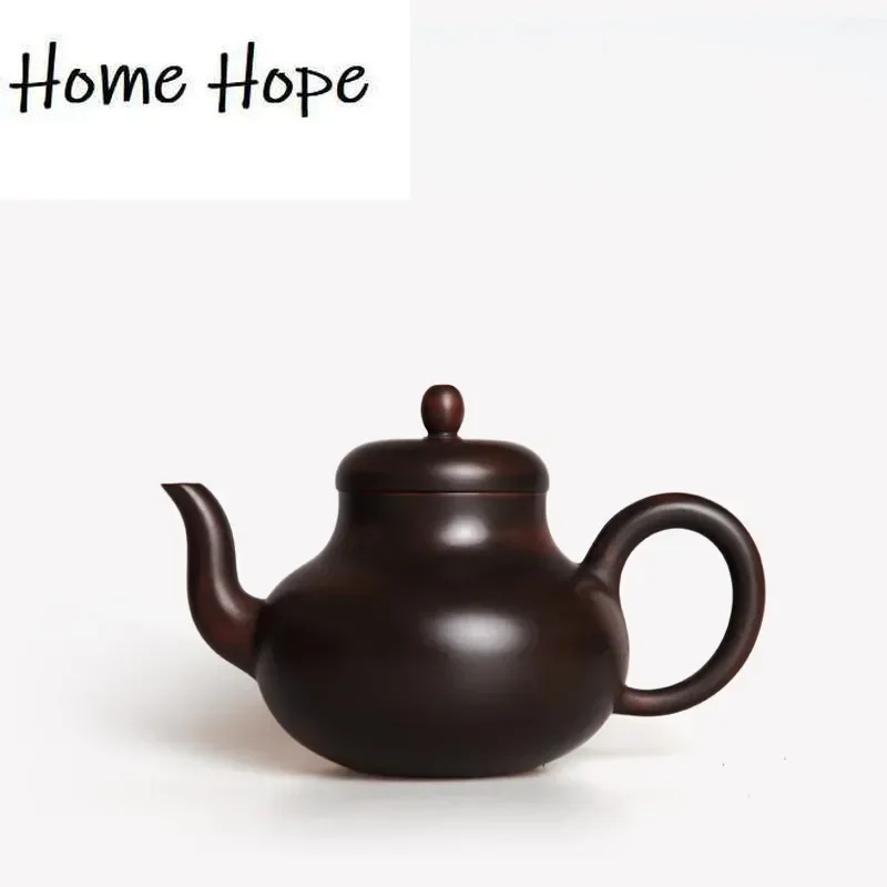 Tetera de cerámica Nixing hecha a mano de 150ml, tetera Retro para infusor de té, tetera con colador para suministro de té, regalo de decoración