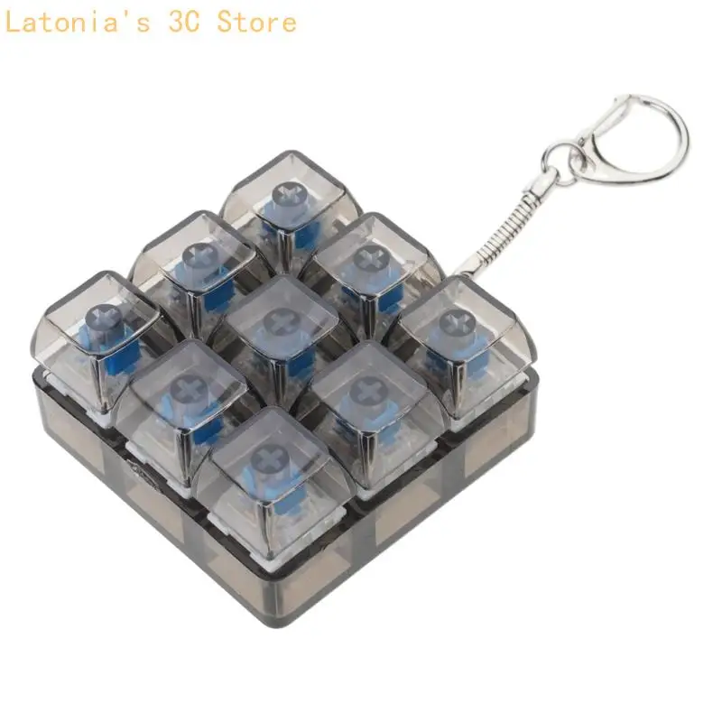 Mechanische Tastatur Tester Schalter Test Schlüsselbund Anhänger für Tastatur Schalter Testen Stress Relief Spielzeug X3UB – Detail 8