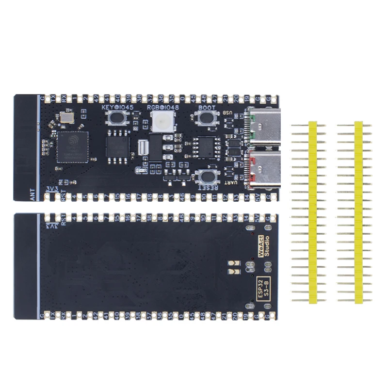 Imagem -05 - Wifi Ble 5.0 Mesh Development Board Compatível com Bluetooth Módulo sem Fio Ardniuo Micropython Esp32-s3-n16r8 Esp32s3