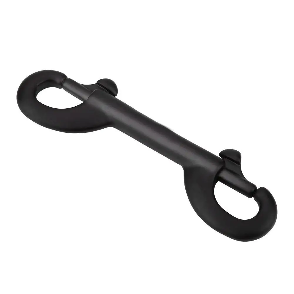 Stainless Steel Double Ended Snap Hook for Diving, Kayak Paddles, BCD Gear - Durable Accessory Clip