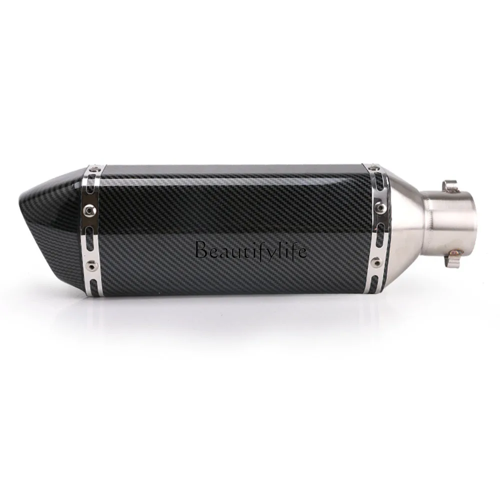 

Applicable to modified car exhaust pipe stainless steel small hexagonal exhaust pipe motorcycle