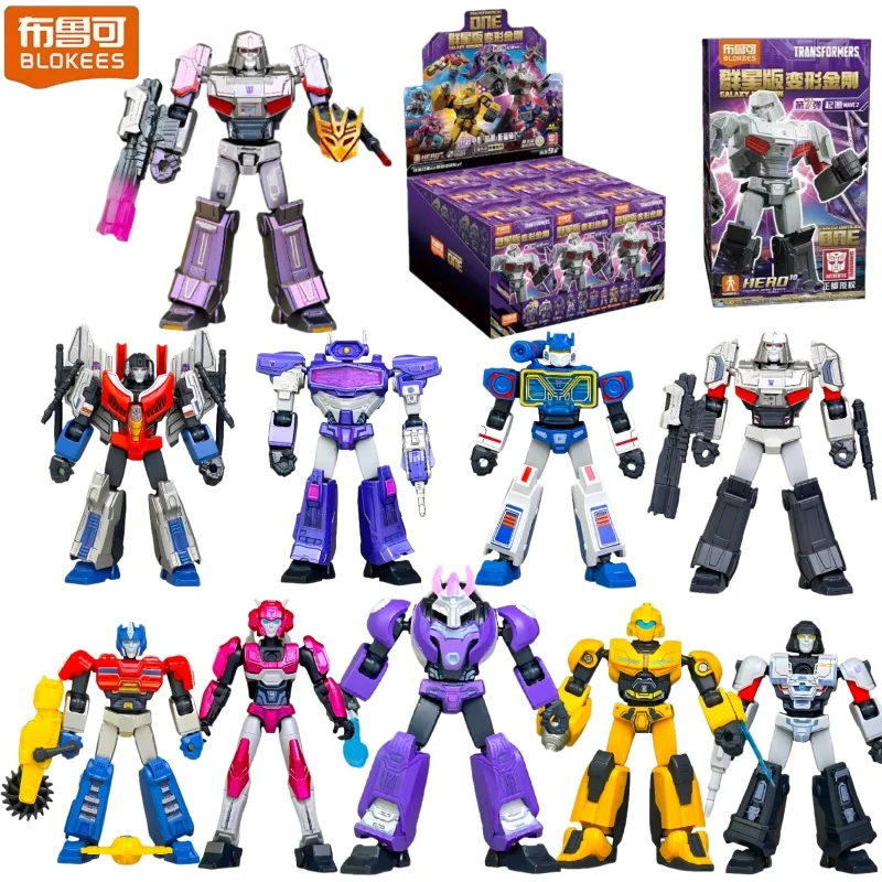 BLOKEES Transformers Building Blocks Serie completa Classic Anime Figure Splicing Model 3D Home Ornament Toy Collection Regali