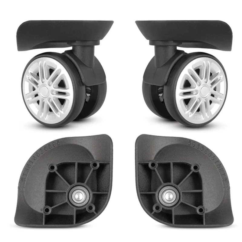 NL009/10/17/21/22/26/29/ 32/33 حقيبة سفر أمتعة عجلة عالمية صيانة الأسطوانة سحب صندوق الأمتعة عجلات دوارة #1