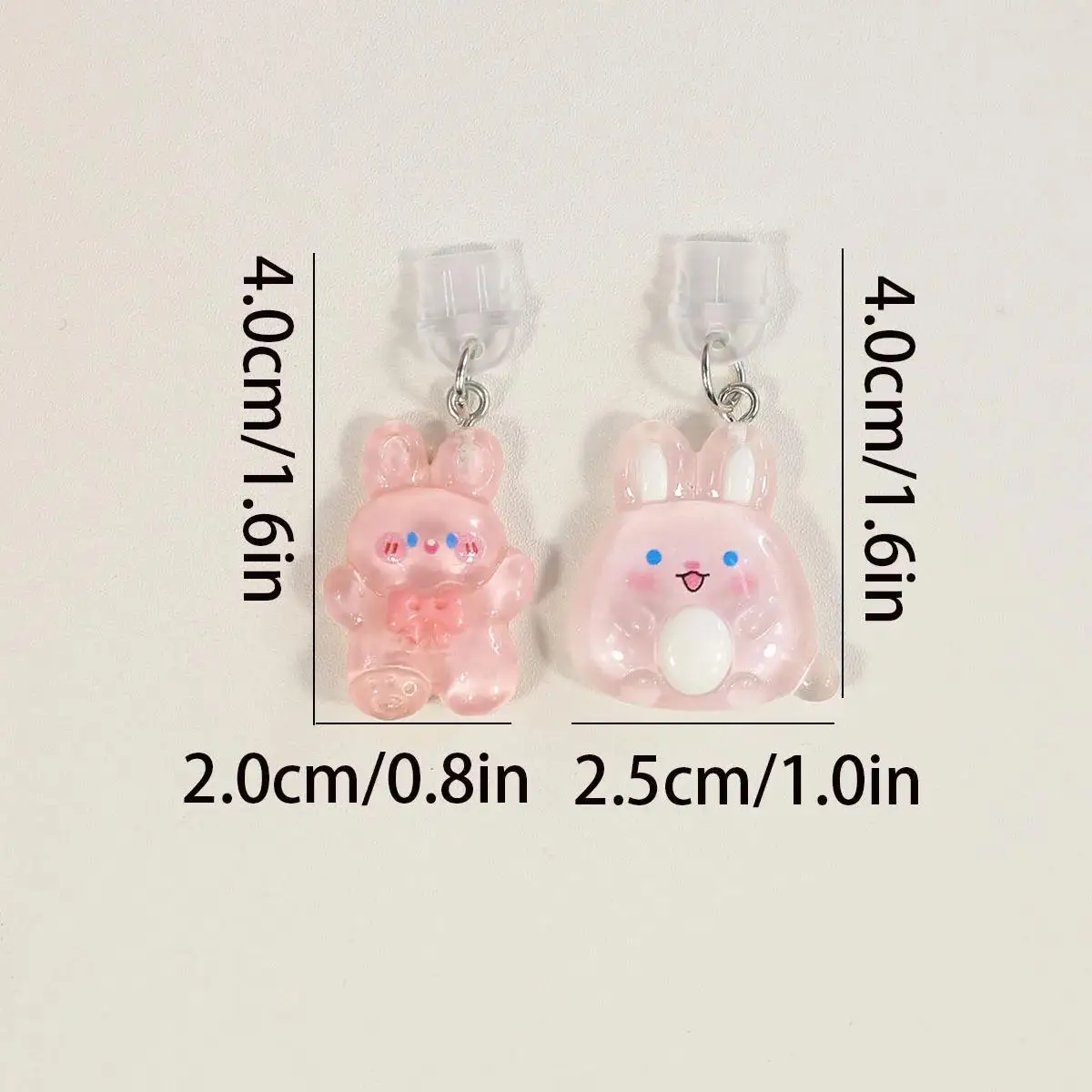 Cute rabbit Dust Plug Phone Charge Port Plug For iPhone For Airpods Type C Dust Protection Stopper Pendant Couple Gift ﻿