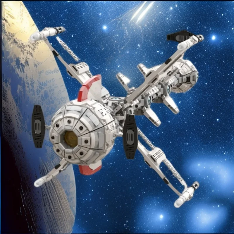 

Набор строительных блоков MOC Space Comet, космический корабль, сборка «сделай сам», научная модель, обучающая креативная игрушка в подарок для детей, взрослых, мальчиков-подростков