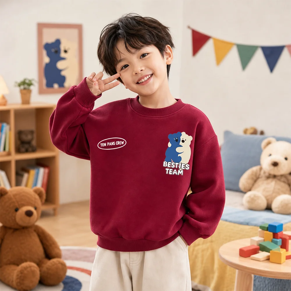 Moletom Infantil Unissex com E - Winter Clothing For Toddlers avaliação e preço