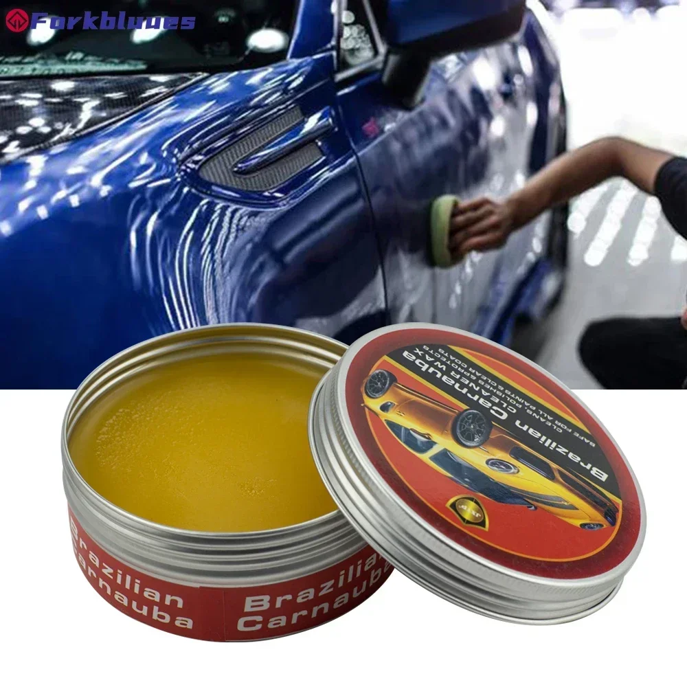 150g Carnauba wklej wosk samochodowy pielęgnacja lakieru samochodowego wosk brazylijski polerowanie wosku wklej wysoki połysk połysk Super